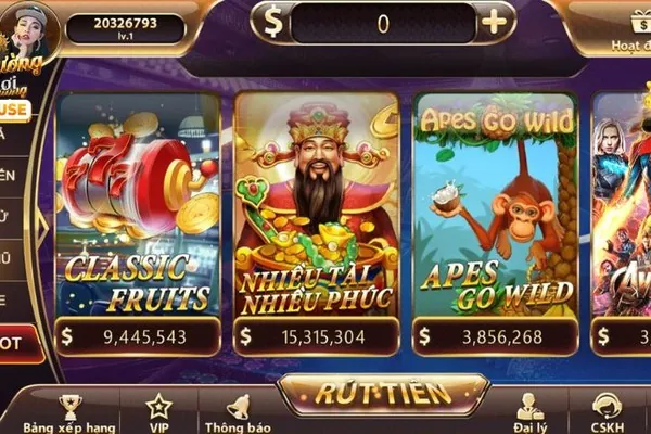 Biểu đồ chiến lược đặt cược thông minh trong slot game