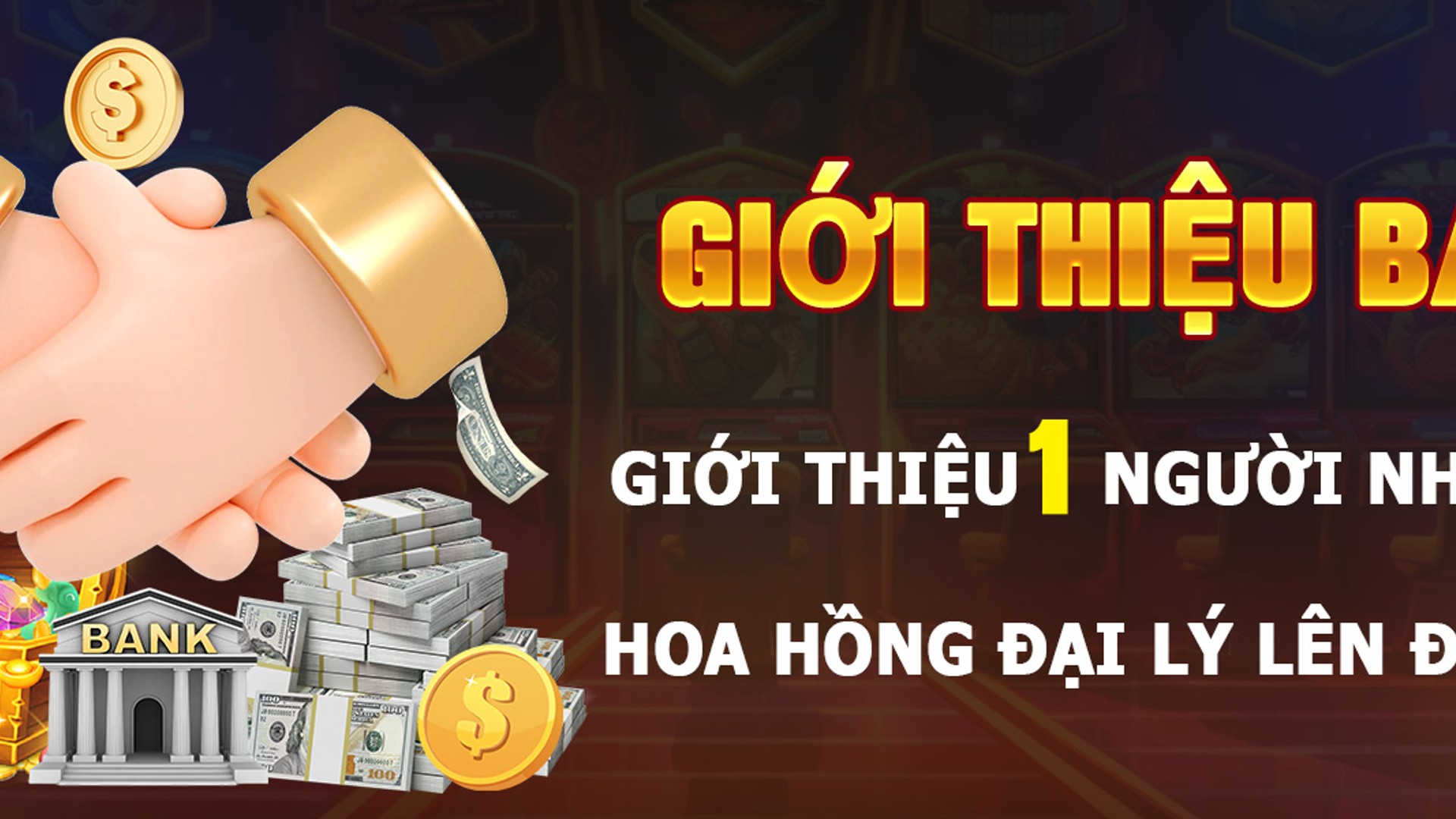 Hình ảnh banner chương trình thưởng giới thiệu bạn bè ok99