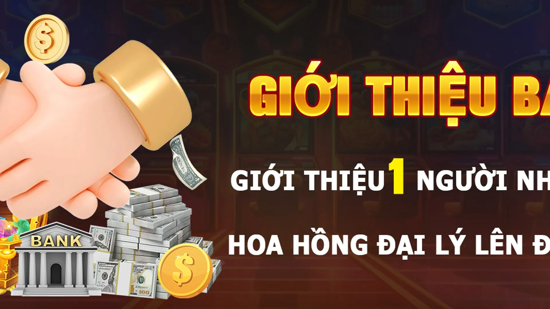 Hình ảnh banner chương trình thưởng giới thiệu bạn bè ok99